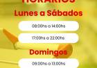 HORARIOS SUPERMERCADO TOTAL
