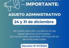 Asueto administrativo
