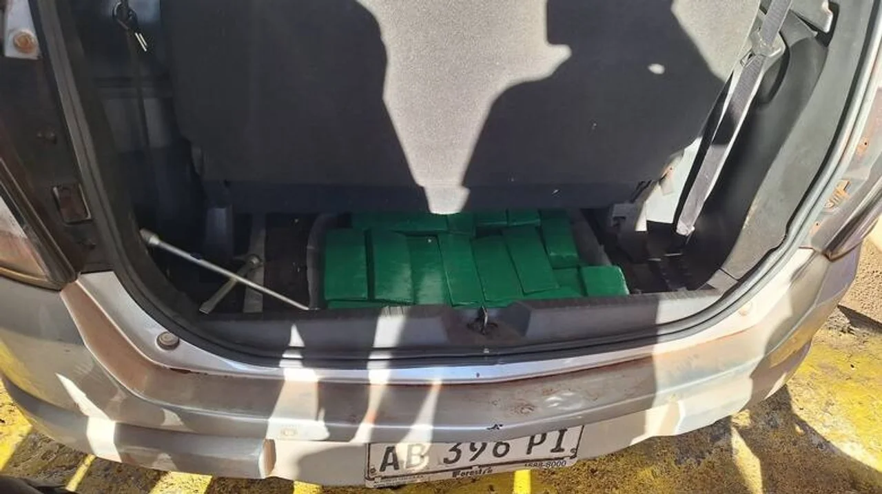 Secuestraron 129 kilos de marihuana