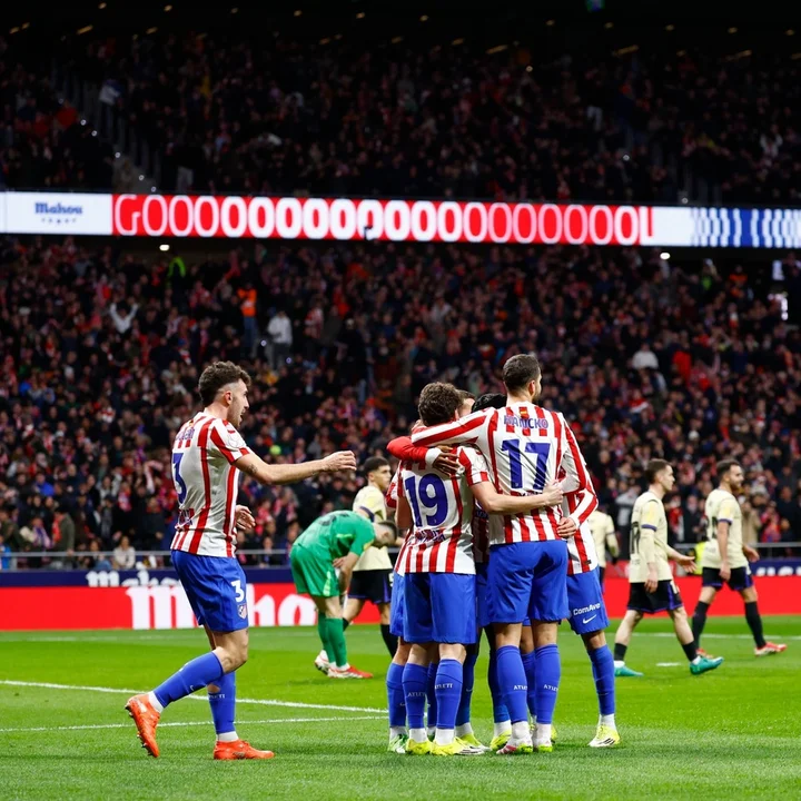 Atlético de Madrid ganó a Barcelona
