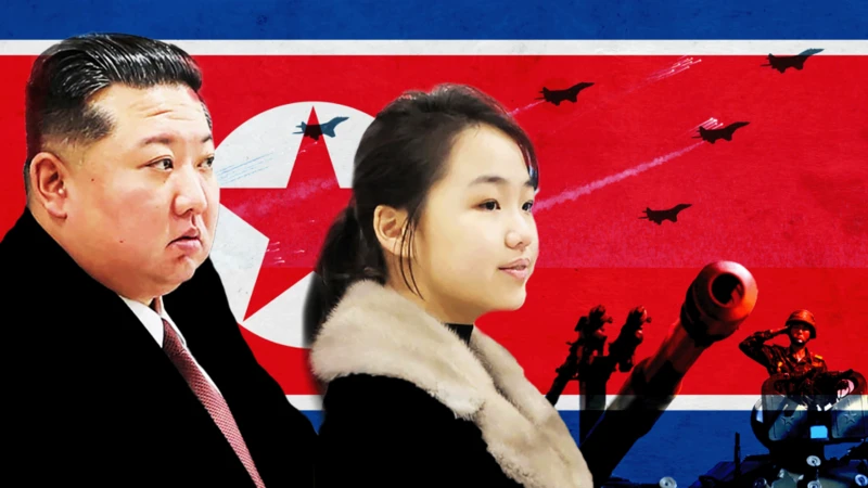 Kim Jong-un eligió a su hija como su sucesora al frente de Corea del Norte
