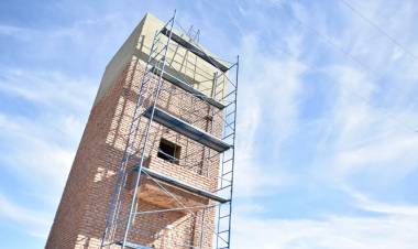 Lucio V. Mansilla: llega a su fin la obra del acueducto