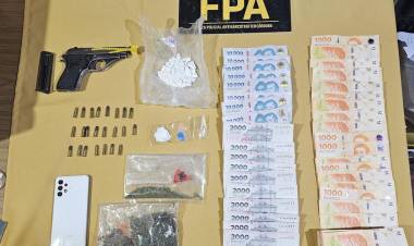 FPA SECUESTRÓ MÁS DE 500 DOSIS DE ESTUPEFACIENTES