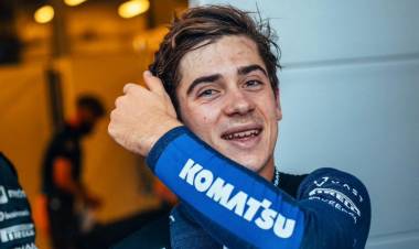 Colapinto, tras su octavo puesto en Bakú: "Es un sueño hecho realidad"