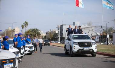 Llaryora puso en funcionamiento la Guardia Urbana Local
