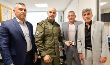 Seguridad Internacional: Quinteros se reunió con miembros de AmeriPol 