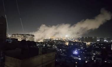 Israel bombardeó un barrio residencial de Damasco 
