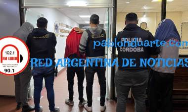 BANDA FAMILIAR DETENIDA 