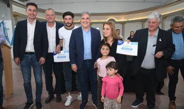 Totoral recibió aportes para obras de infraestructura