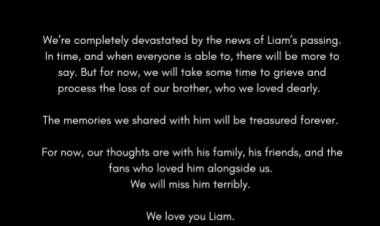 El comunicado de One Direction