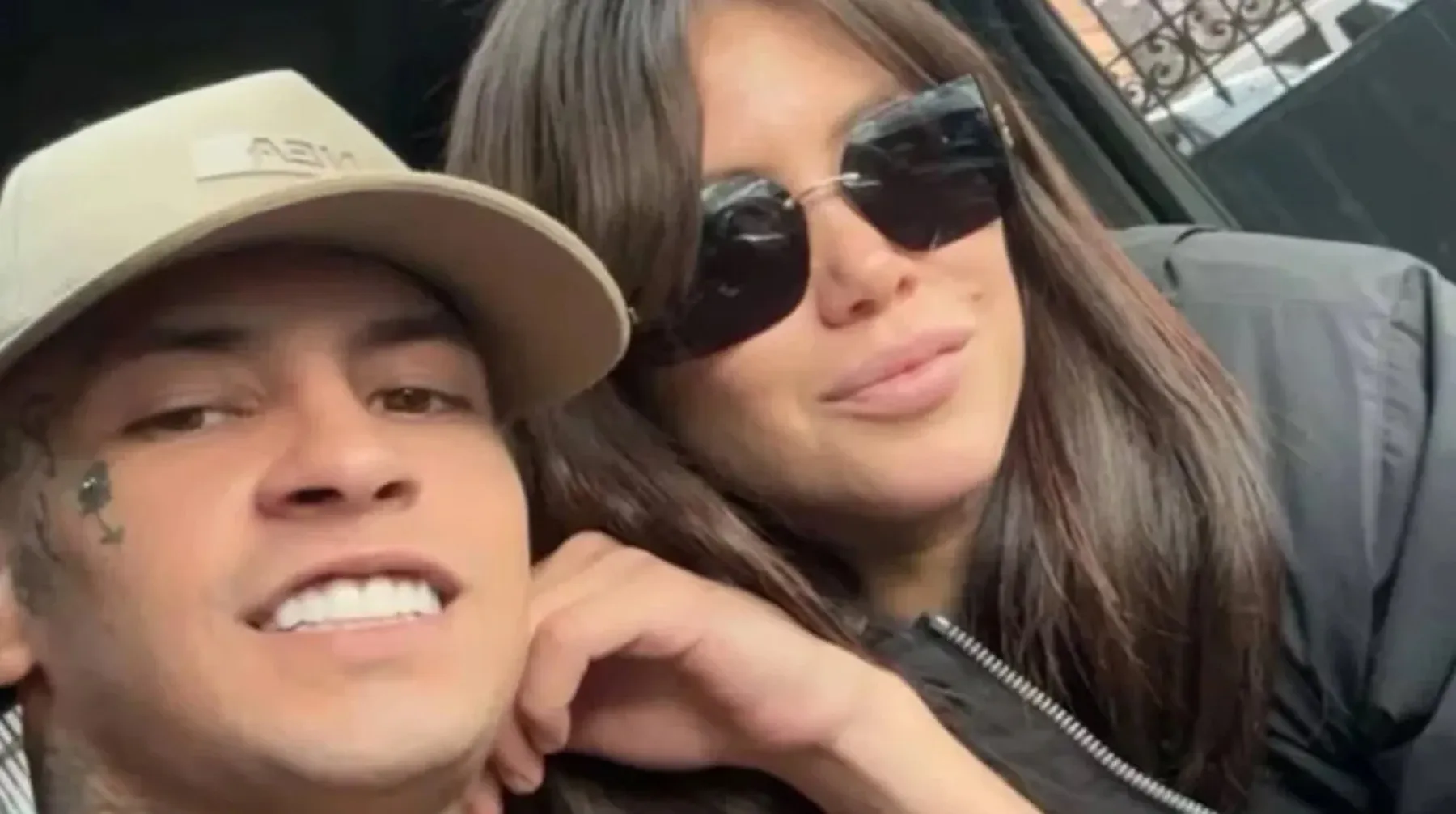 L-Gante se fue con Wanda a Brasil