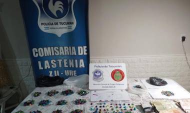  Secuestran 1.200 dosis de cocaína en un allanamiento 