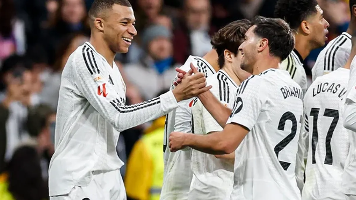 Real Madrid goleó a Las Palmas 