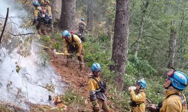 Córdoba suma un avión hidrante para combatir los incendios en el Sur