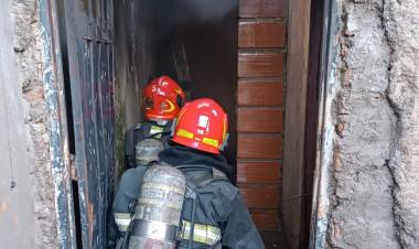 Se le incendió el dormitorio