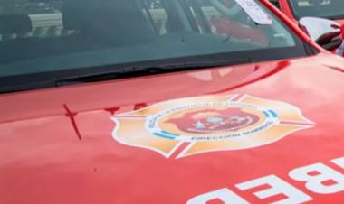 Se incendió la planta alta de una vivienda