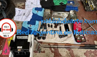 Realizaron múltiples ilícitos