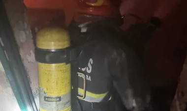 Se les incendió la casa