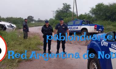 Volcó el hijo de un ex intendente