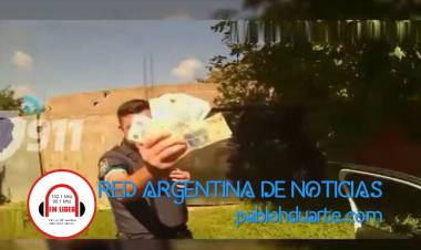 Llevaba 2 millones de pesos y una camioneta robada