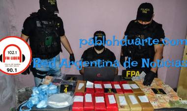 MÁS DE 100 MIL DOSIS DE COCAÍNA Y MARIHUANA