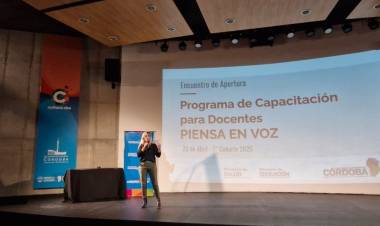 Se lanzó “Piensa en voz” para el cuidado de la voz docente 