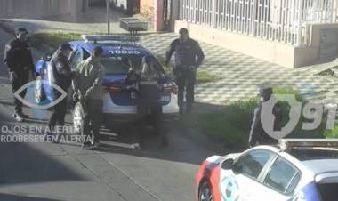 Policía detuvo a un hombre con elementos robados