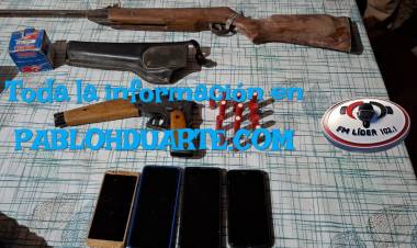 Allanamientos y detenidos