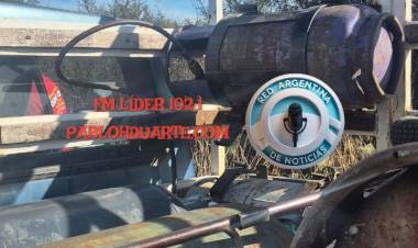 Usaba garrafas como combustible para su camioneta