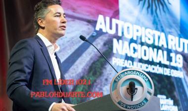 MANUEL CALVO RESPALDÓ LA NUEVA ALIANZA DE GOBERNADORES