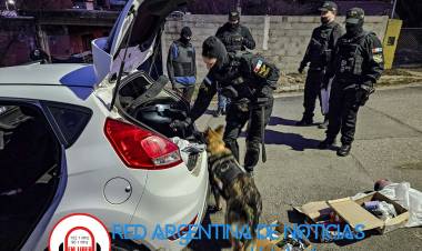 12 allanamientos simultáneos