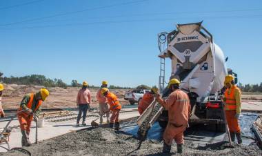 Ruta 30 alcanzó un 76?avance