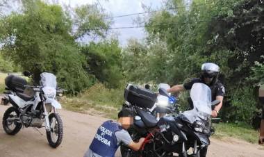 Recuperan moto valuada en suma millonaria