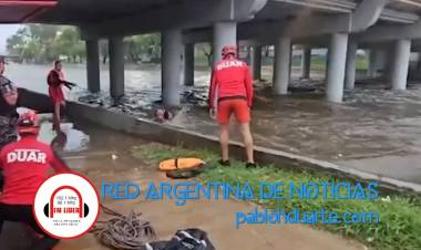 Varado bajo el puente 