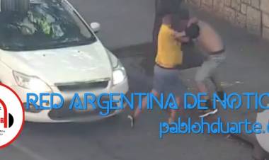 Pelea de limpiavidrios
