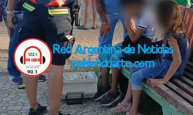 Se ahogaba y lo salvaron