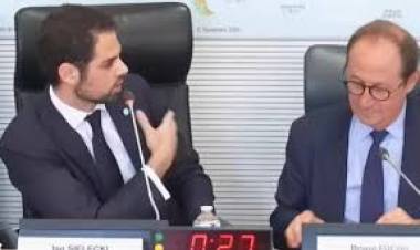 Pidió en Francia que corrijan un mapa que mostraba a las Malvinas como británicas