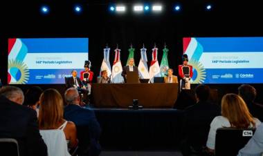 Apertura de sesiones legislativas en el interior provincial