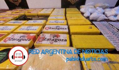 70 kilogramos de cocaína