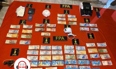 10mil dosis y 12 detenidos