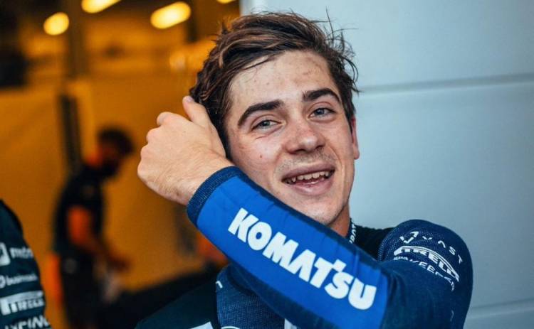 Colapinto, tras su octavo puesto en Bakú: "Es un sueño hecho realidad"