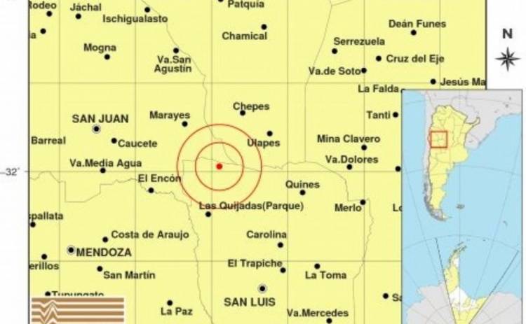 Fuerte temblor: 6° Richter