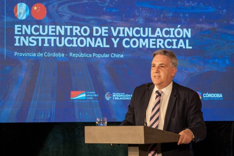 Córdoba y China exploran oportunidades de inversiones