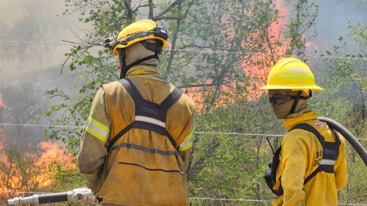 Incendios: se mantiene la actividad 