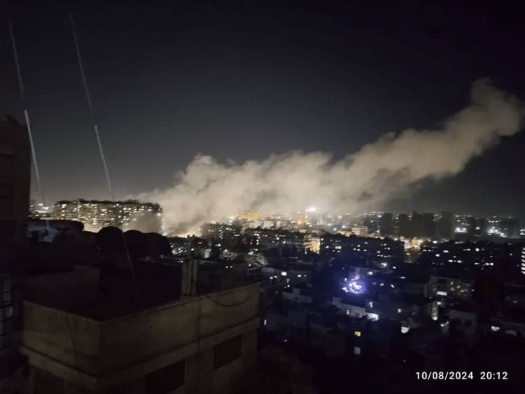 Israel bombardeó un barrio residencial de Damasco 