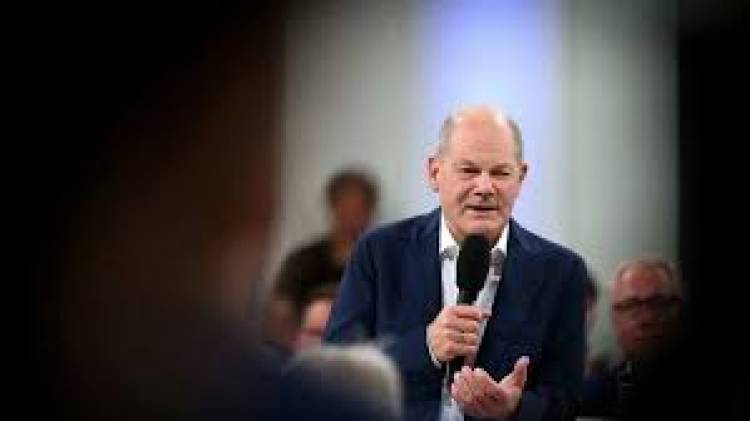 Olaf Scholz llevó a Ucrania el apoyo de Alemania