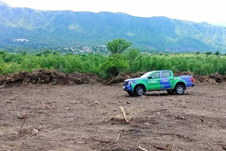 Policía Ambiental detuvo tres desmontes en el norte provincial 