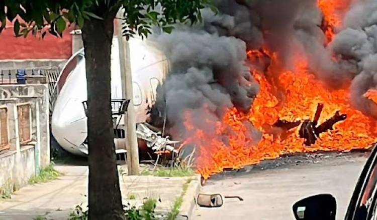Tragedia en el aeropuerto de San Fernando