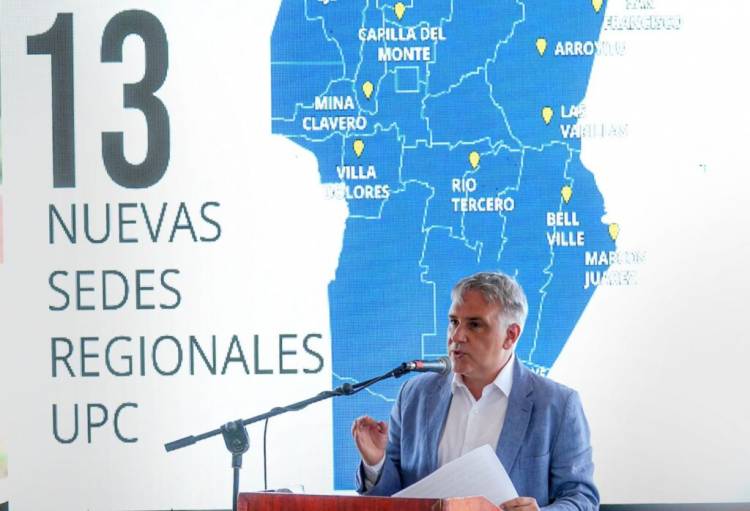 Comenzó la construcción de la sede regional de la UPC en Cruz del Eje