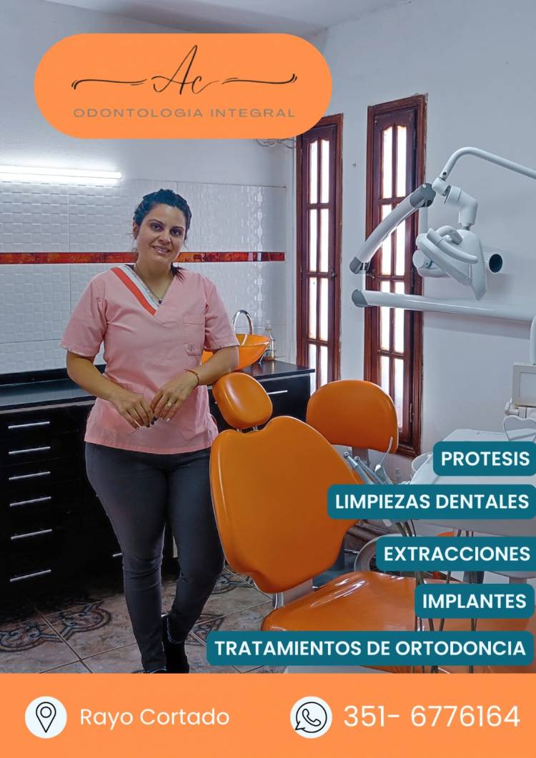 La Odontóloga AYELEN CONTRERAS amplía su atención. 